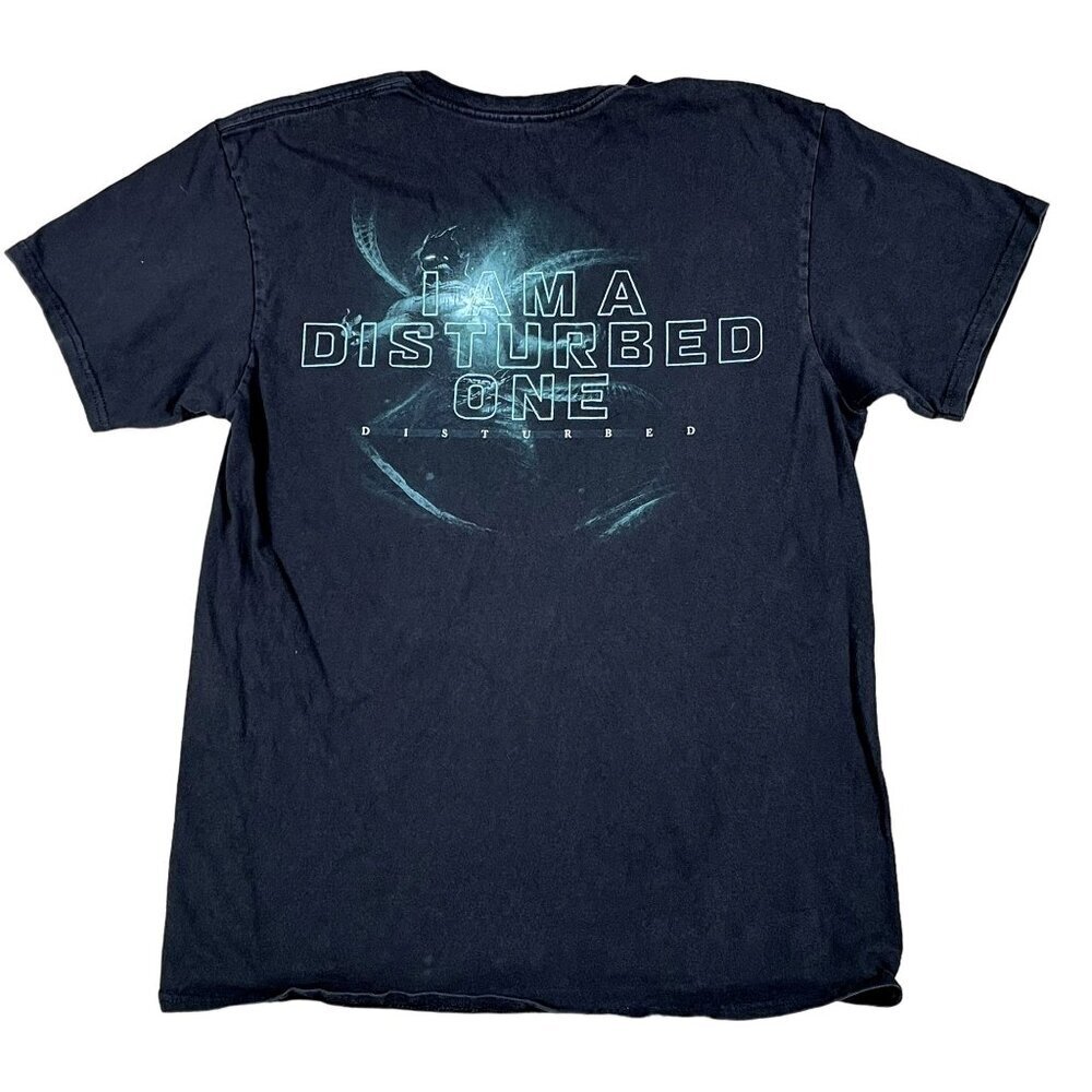 Disturbed I Am A Disturbed One 100% Cotton Band Tee Size Medium